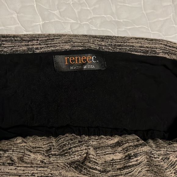 Renee C. Fitted Asymmetrical Skirt - Picture 2 of 2